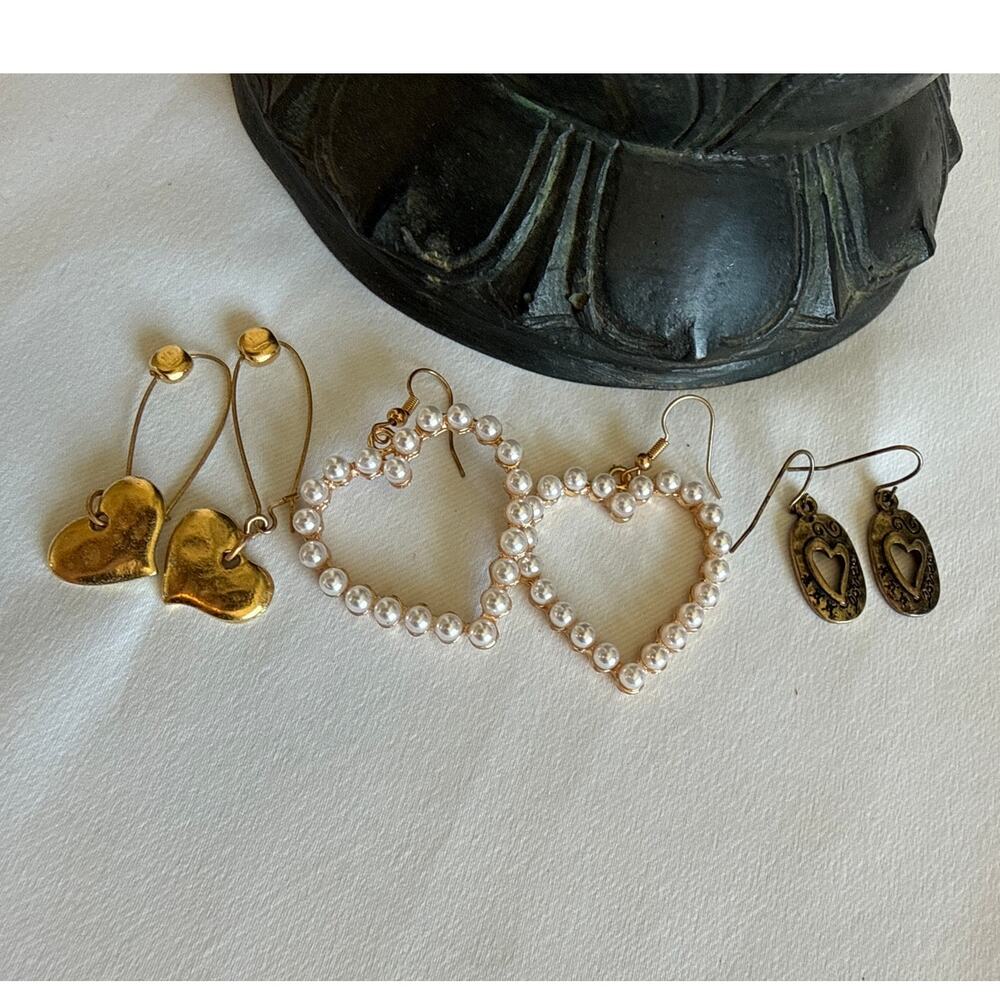 Heart Jewelry Grab Bag Bundle Love Theme Craft and Wear Mix Charm Necklace - Picture 6 of 10